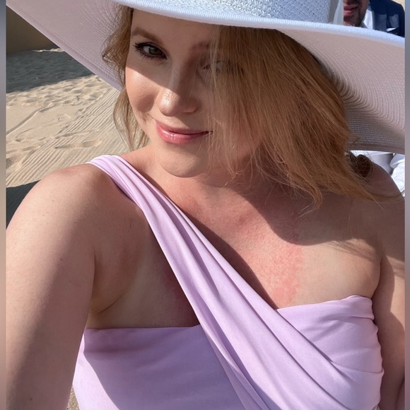 Club L London LILAC MATERNITY RUCHED Dress - Picture 6 of 6